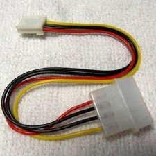 4 Pin Molex IDE Male to 4P ATA Female Power Cable to Floppy Drive Connect gw