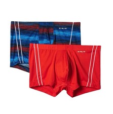 NWT Evolve. Sz M. 2 Pack. Microfiber No Show Trunk. Multi. MSRP 39.00