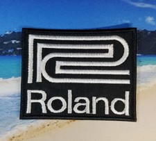 EMBROIDERED ROLAND ELECTRONIC COMPANY PATCH Please Read Ad