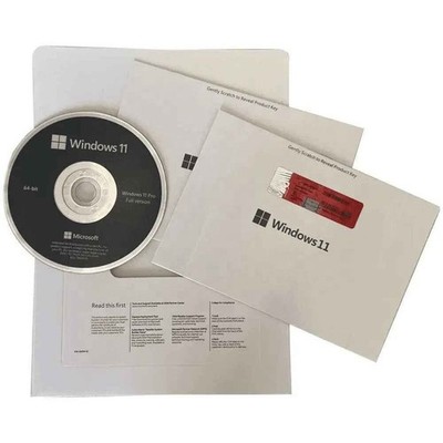 Microsoft Windows 11 Pro DVD Englisch 64bit inkl.  Aktivierungsschlüssel OEM