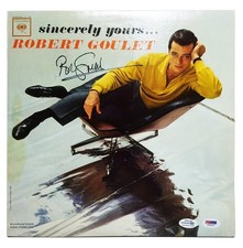 Robert Goulet Signed Autographed Record Album LP ACOA PSA
