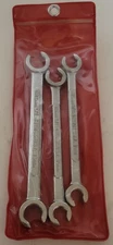 Cal-Van Tools 3 Piece Combo Line Flare Nut Wrench Set  9mm - 14mm - Made in USA