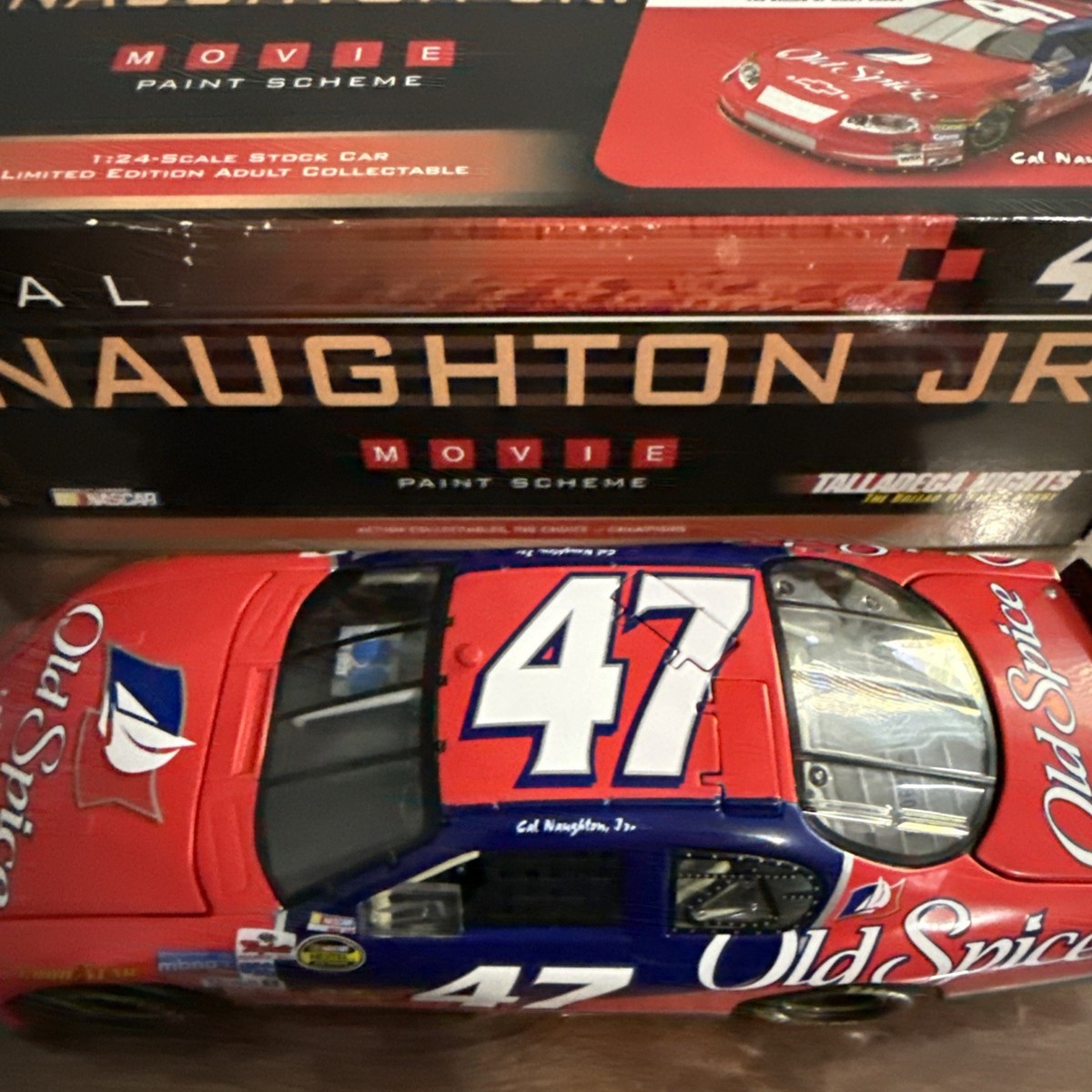 Action 1/24 Talladega Nights #47 Cal Naughton Jr Old Spice Movie