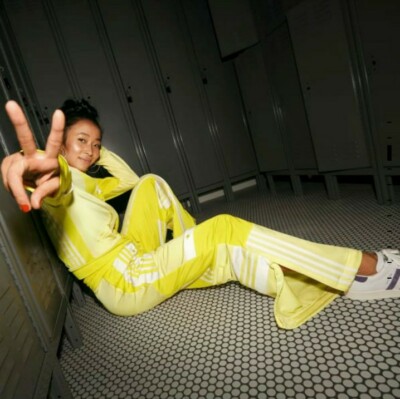 adidas yellow jumpsuit