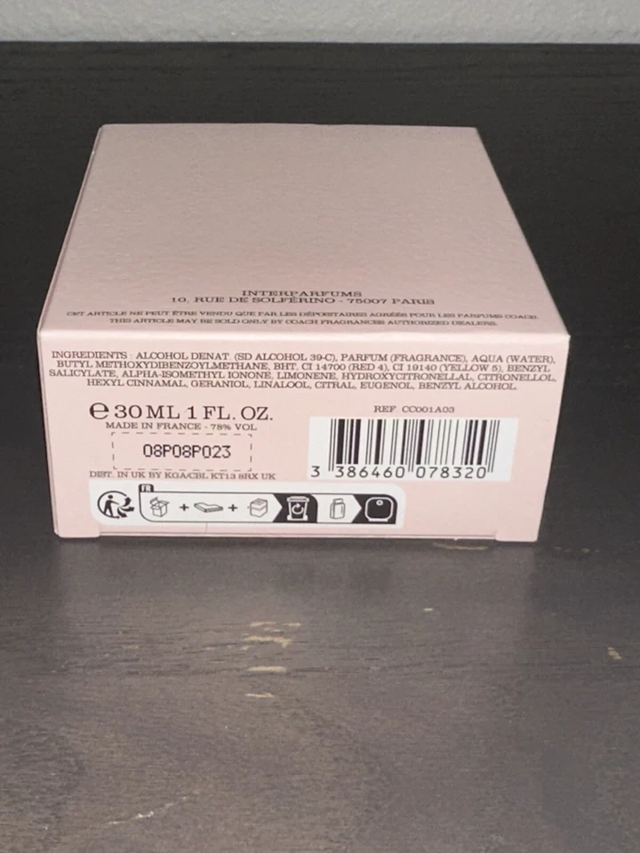 Coach New York Perfume for Women - NIB - Image 3 of 4