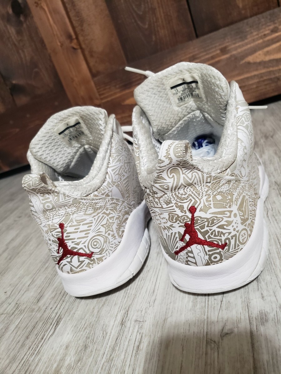 Size 13 - Air Jordan Accolades Premier White for sale online  display picture 3