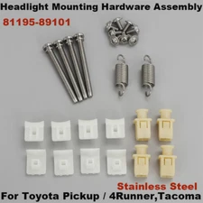 Headlight Mounting Hardware Assembly For 1989-95 Toyota Pickup / 4Runner,Tacoma