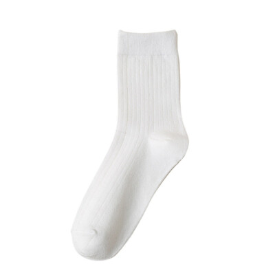 5 Paar Massive Baumwollsocken Herren Sommer Stretch Mittlere Wade Sportsocken