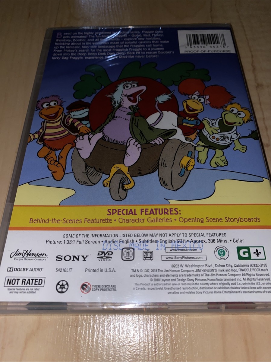 FRAGGLE ROCK: THE ANIMATED SERIES - THE COMPLETE SERIES NEW DVD