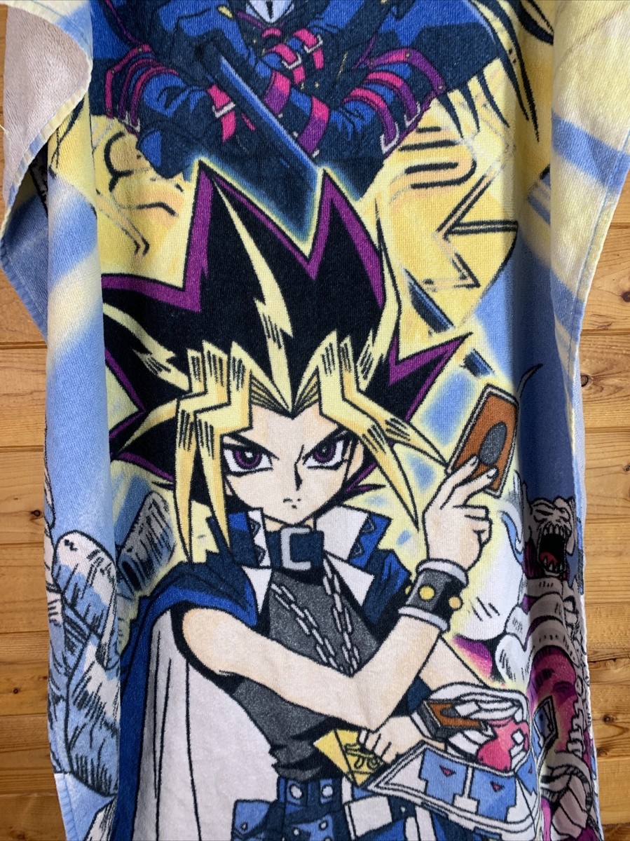 Vintage 1996 Yugioh Japanese Dark Magician Anime Graphic Beach