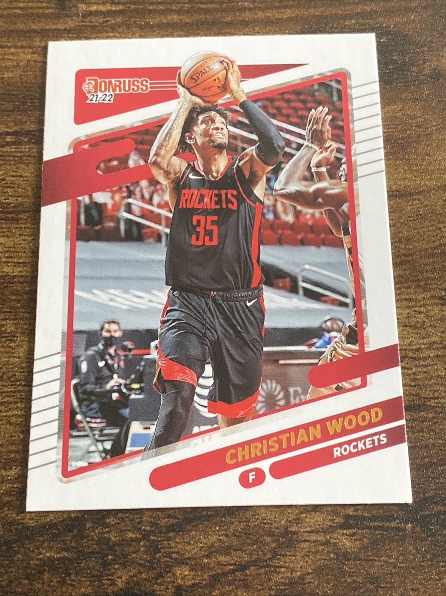 2021-22 Donruss #69 Christian Wood Houston Rockets C4748* | eBay