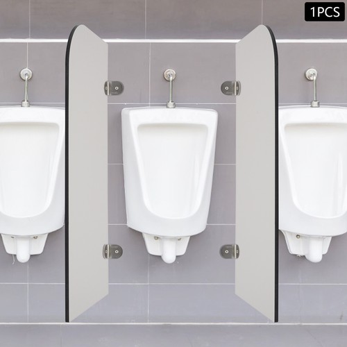 Urinalschirm WC Trennwand, Wandmontage Männer Urinal Trennwand Sichtschutz, Urinal - Bild 14 von 20