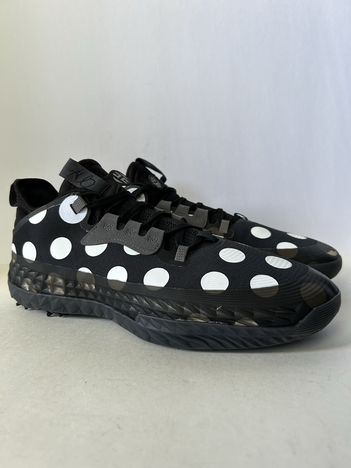 Mens Adidas Harden Vol. 5 Futurenatural Polka Dot Shoes H68597 Mens 12 Black