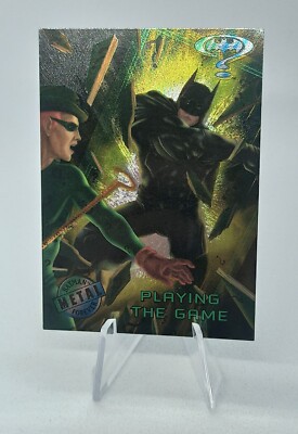 Batman Metal Forever Karte Nummer 24 1995 Card DC Comics Prisma Holo 3D Foil