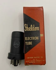 Sheldon 6AC7 Vacuum Electron Tube NOS - Amplifier Radio Valve 