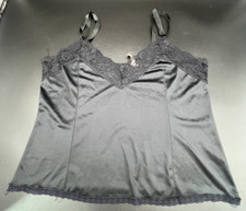 Vintage Black Size Large Camisole/Slip Top