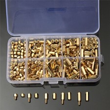 300pcs M3 Hex Brass Male Female Standoffs Screw Nut Assortment Kit Motherboard