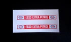 Matchbox Lesney Stickers 'Esso Extra Petrol' for No 74b Daimler (Stickers only)