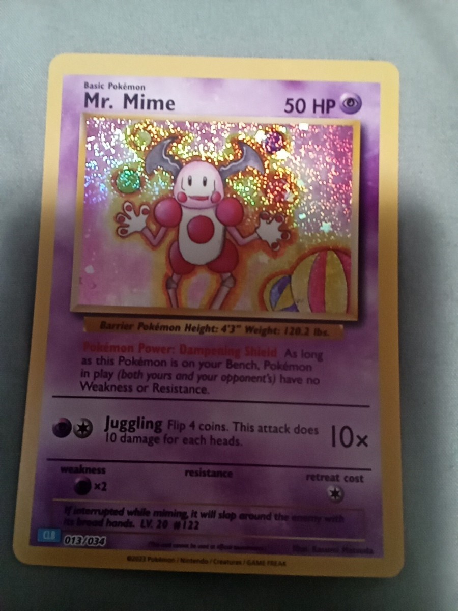 Pokémon TCG Mr. Mime Pokemon: Trading Card Game Classic 013/034
