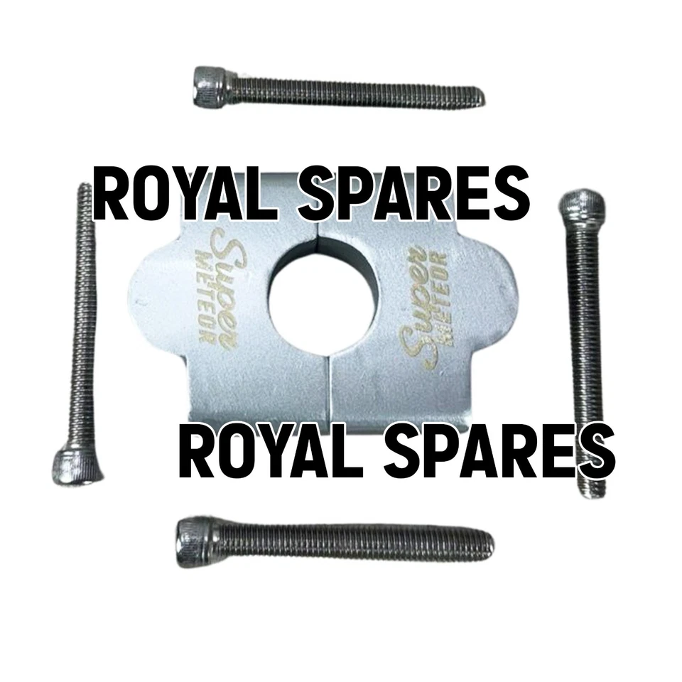 PLATA "ELEVADOR DE MANILLAR 32 MM" apto para Royal Enfield Super Meteor 650 Foto 2 de 4