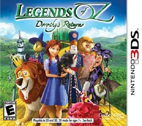 Legends Of Oz Dorothy's Return Nintendo 3DS Great Condition Fast Shipping