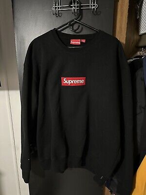 Supreme Box Logo Crewneck FW 22 - Size XXL - Black