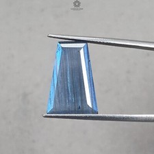 6.20CT AA+ Beautiful Blue Labradorite Trapezium Stone 1pc For Jewelry  17*12mm