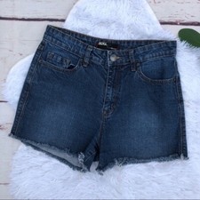 Women BDG High Rise Blue Denim Cut Off Shorts Sz 29