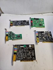 Lot of 5 PCI Sound Cards - Some Sound Blasters
