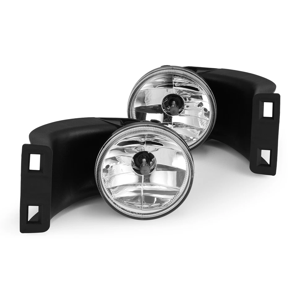 Par de luces antiniebla + bombillas para parachoques Dodge Ram 1500 2500 3500 1994-2001 Foto 3 de 4