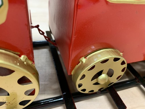 Bath & Body Works North Pole Express Christmas Train 3 Wick Candle Holder #4590C - Picture 3 of 7