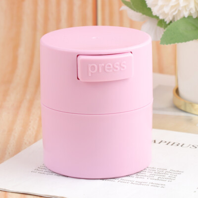 Eyelash Glue Storage Box Adhesive Container for Extensions Airtight Jar