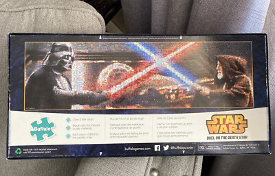 NEW STAR WARS PHOTOMOSAICS DUEL ON THE DEATH STAR 750 PC JIGSAW