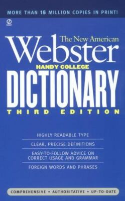 The New American Webster Handy College Dictionary: New Third Edition by 