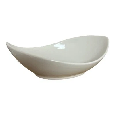 4x 10" Orion Oval Twist Dish, Serving Bowl, Crockery