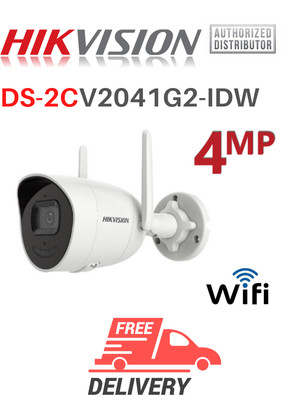 Hikvision 4Mpix IP Wi-Fi camera DS-2CV2041G2-IDW  F2.8 Bullet original EU Market