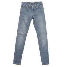 Levi's 711 Skinny Blue Jeans Womens 24