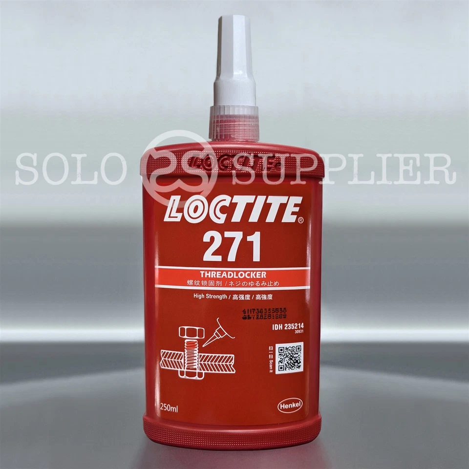 Loctite 271 Red High Strength Threadlocker 250ml