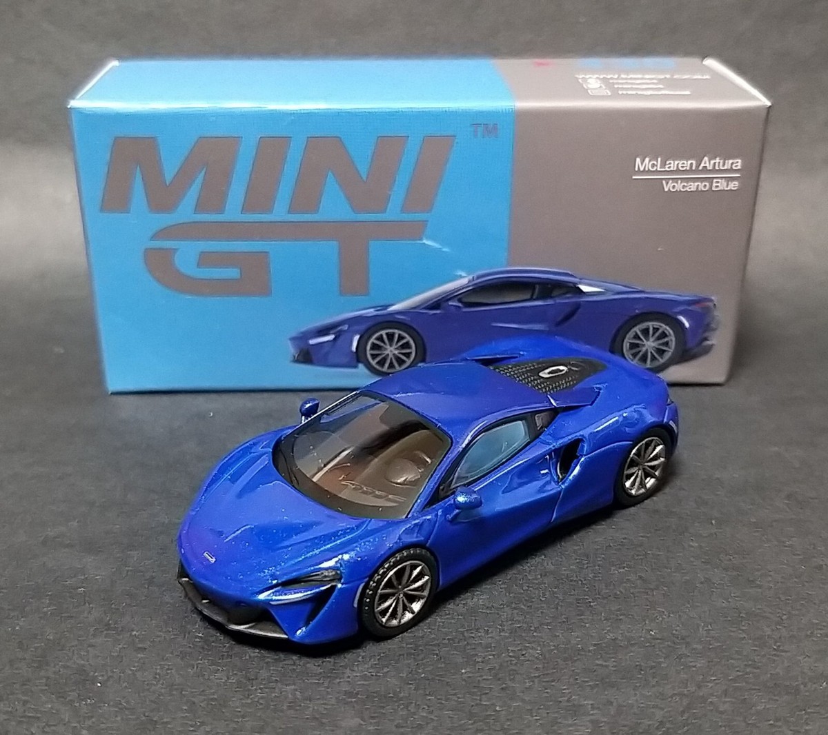 MINI GT McLaren Artura Volcano Blue #430 ~ 1/64 | eBay