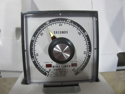 Omron NSY-RCD Miny Timer 0-60 Seconds 110V Type NSY NEW!!! Free
