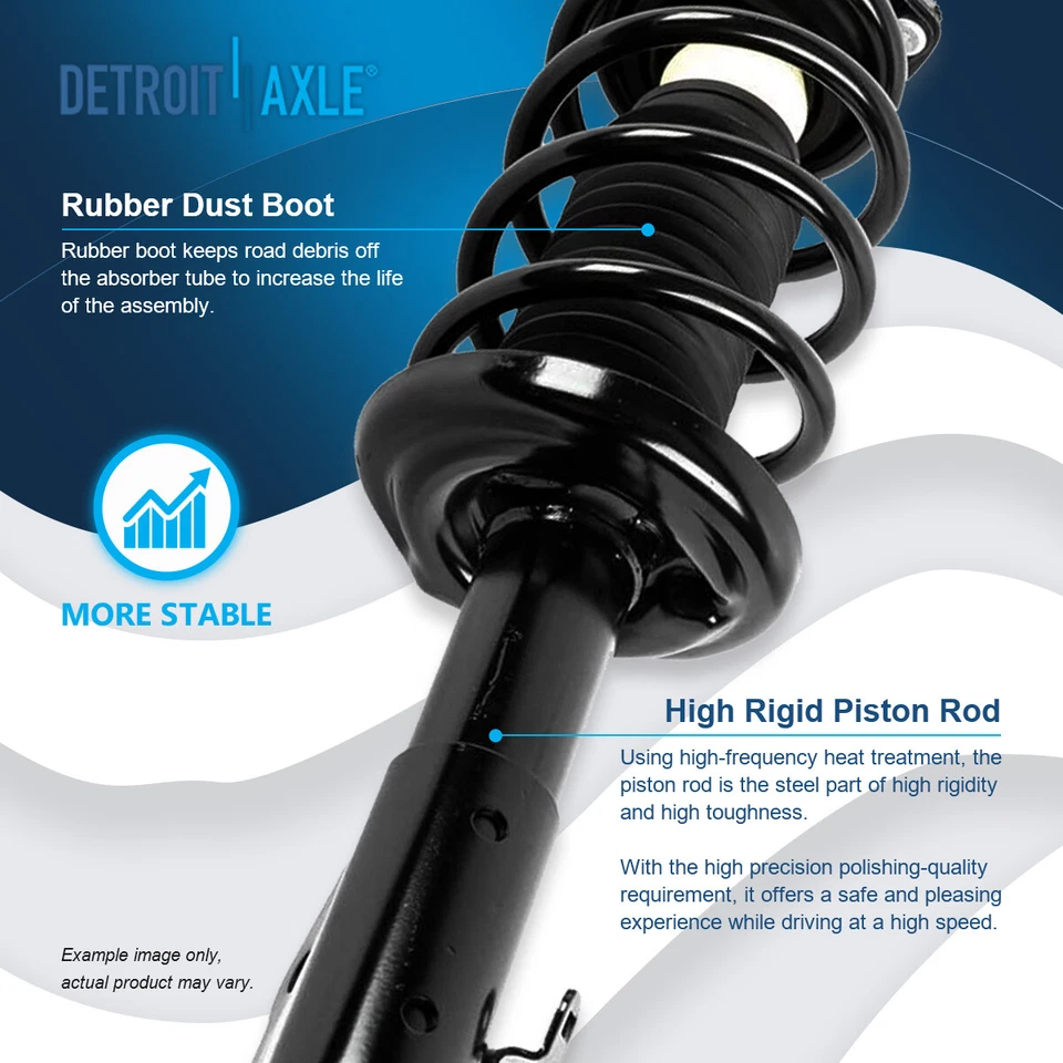 Barra estabilizadora de brazo de control inferior de resorte de puntales delanteros de 14 piezas para Honda Civic Sedán 06-11 Foto 4 de 4