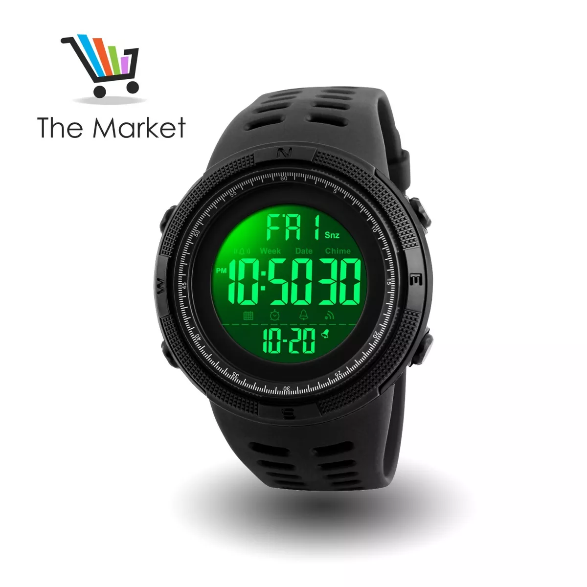 SKMEI 1251 Wrist Watch Military Style Waterproof Watch Great Activity Watch
