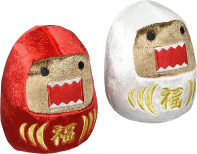 Sekiguchi Domo-kun Red and White Daruma Set 556571 NHK Japan New F/S