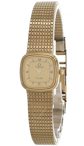 Omega De Ville Vintage Gold Dial SS 
