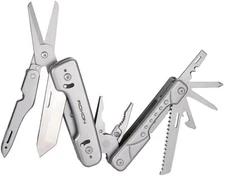 ROXON Phantom Multi Tool Stainless Steel Blades Silver Aluminum Handles S802