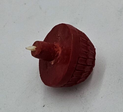 Vintage Asian Cinnabar Red Snuff Bottle - Picture 5 of 5