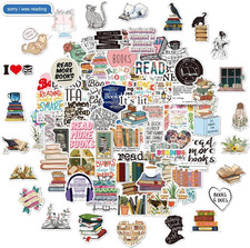 Bookish Stickers  100Pcs Aesthetic Reading Book Stickers for Kindle  Book Love
