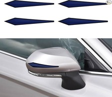 4PCS Car Door Edge Guard Protector, Car Door Bumper Guards,PVC Anti-Scratch Blue