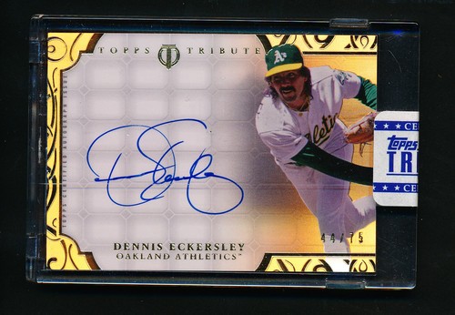 Dennis Eckersley #TA-DE 2015 Topps Tribute Autographs card