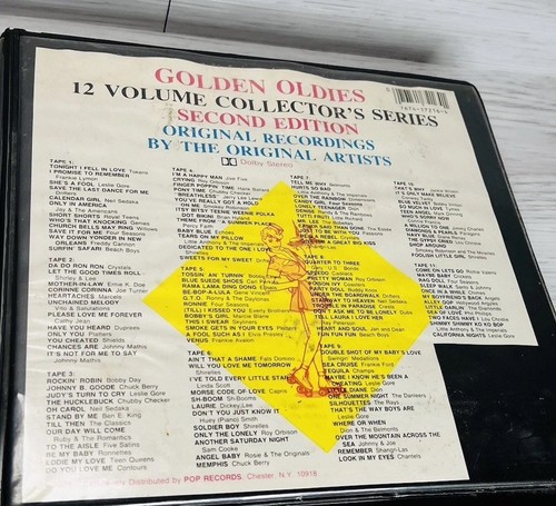 Golden Oldies Collector's Series 11 Volume Cassettte Set Vintage Rock Roll Hits - Picture 4 of 7